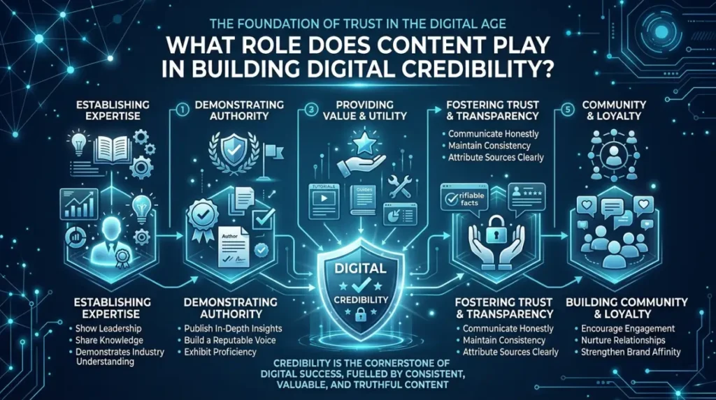 What Role Does Content Play in Building Digital Credibility?