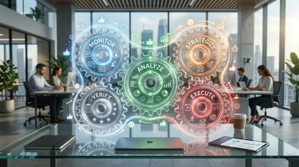What process ensures reliable reputation management outcomes?