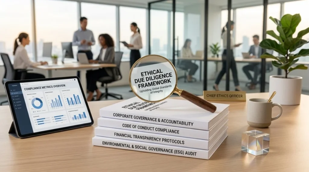 What process reduces the risk of reputational damage from past business dealings?