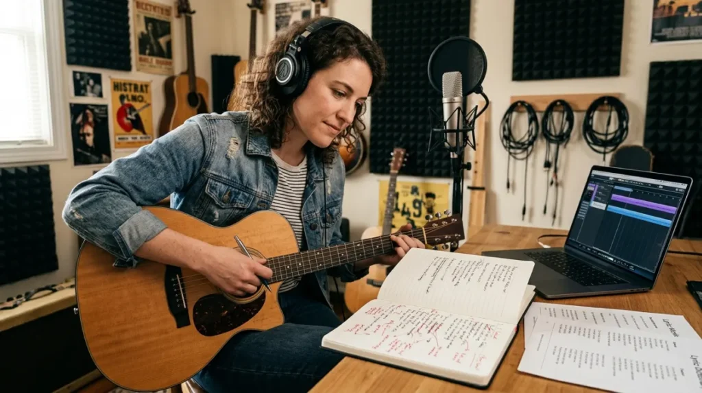 Which outcomes can a musician expect from a structured lyric correction strategy?