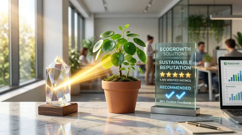 Which reputation management process delivers the most sustainable results?