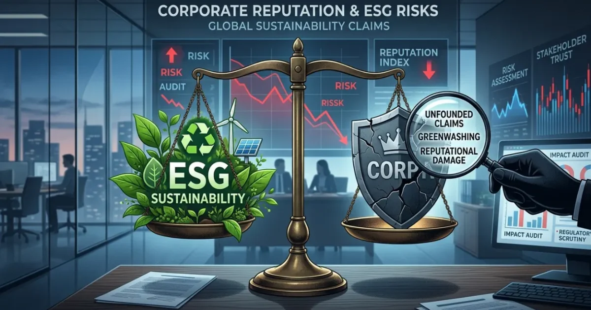 Why ESG and Sustainability Claims Are Now Reputation Risks