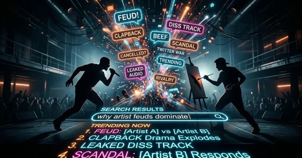 Why Feuds Between Artists Dominate Search Results