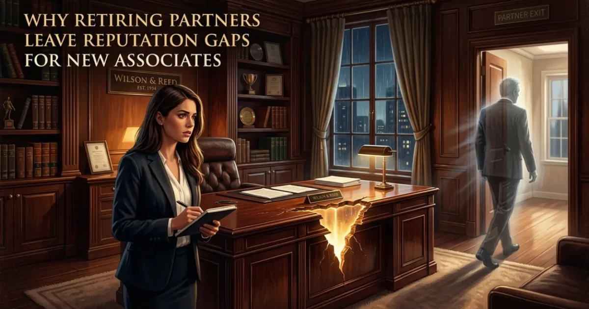 Why Retiring Partners Leave Reputation Gaps for New Associates