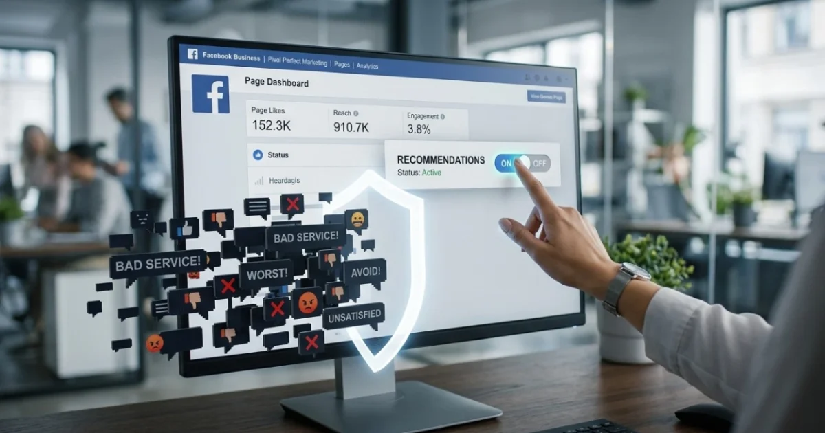 Why Some Businesses Turn Off Facebook Recommendations Entirely