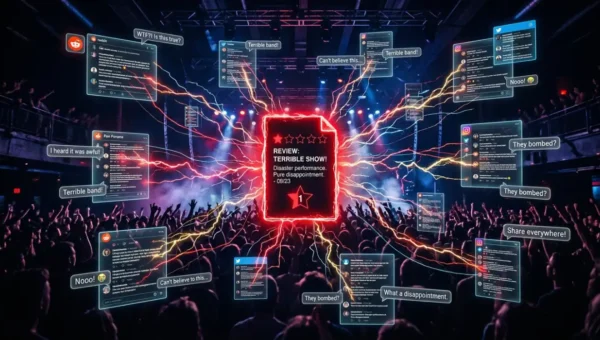 Why a Single Bad Concert Review Spreads Across Fan Forums