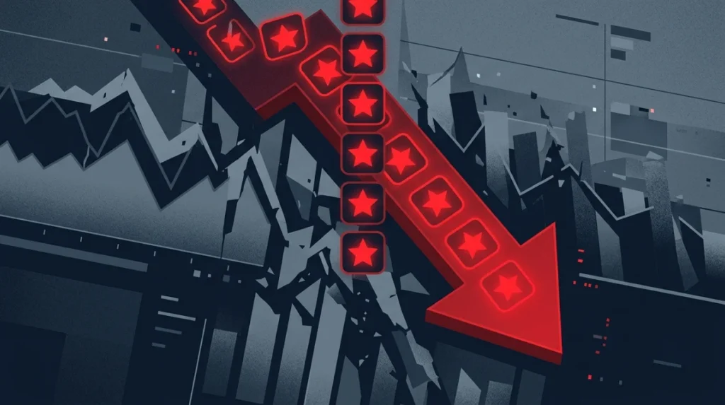 Why do repeated 1-star reviews create stronger reputation signals?