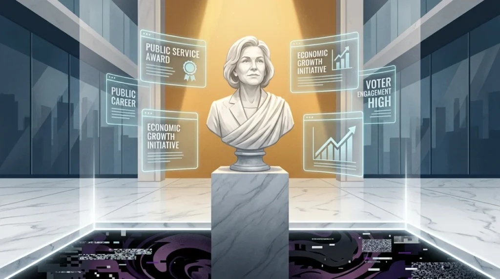 Why does negative content suppression matter for political reputation?
