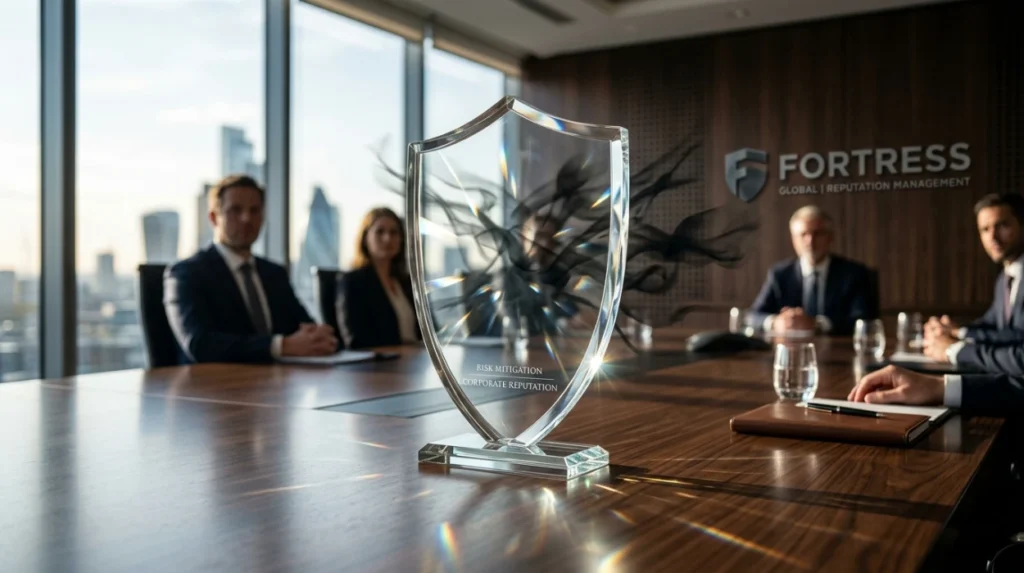 Why does professional reputation management reduce long-term business risk?
