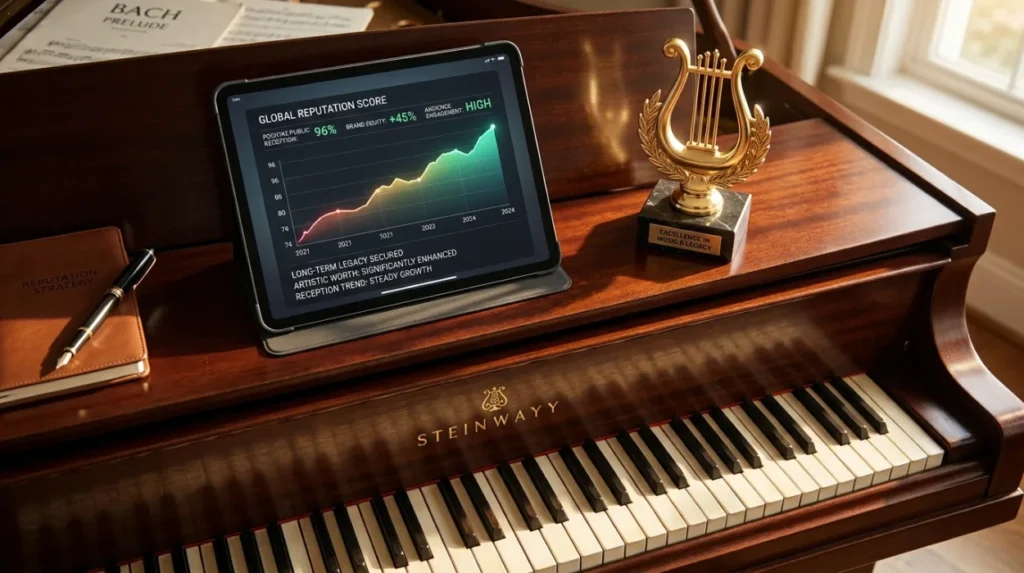 Why is professional reputation management a valuable investment for musicians?