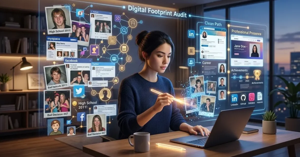 Auditing and Cleaning Up Your Teenage Digital Footprint