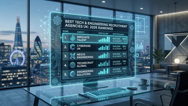 Best Tech and Engineering Recruitment Agencies UK 2026 Rankings