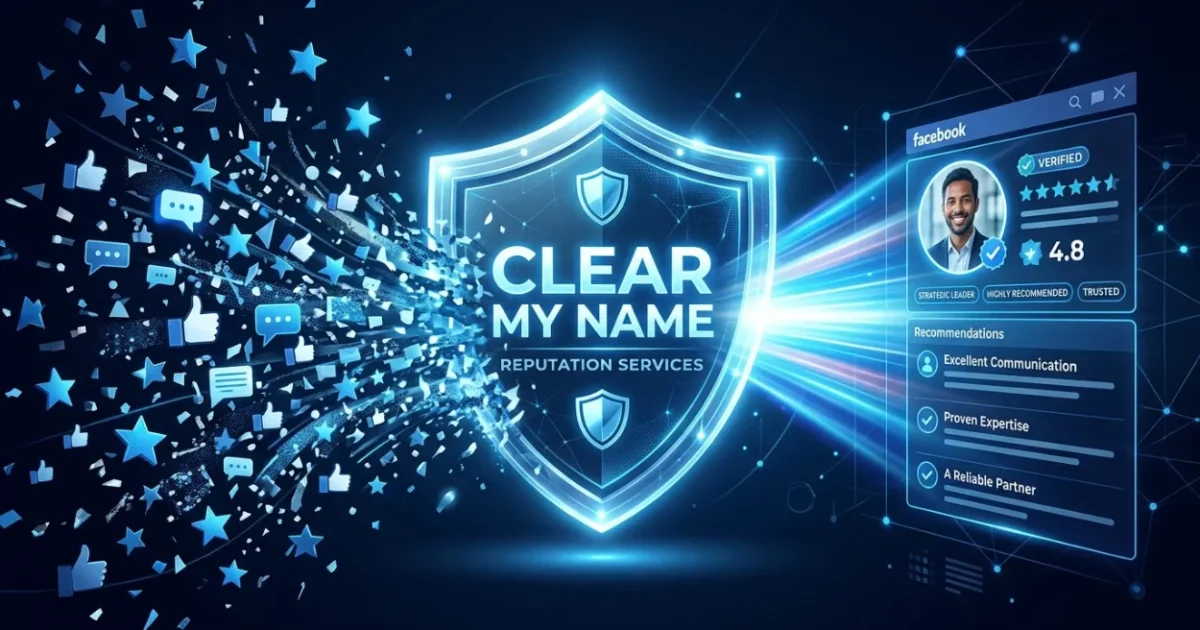 Consolidate Facebook Recommendations With Clear My Name