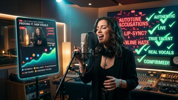 Countering Autotune and Lip Sync Accusations Online