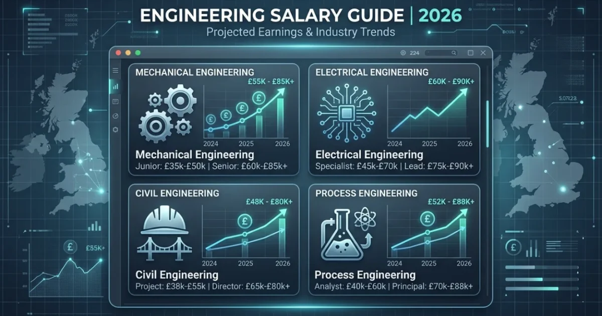 Engineering Recruitment Salary Guide UK 2026: Rates by Discipline