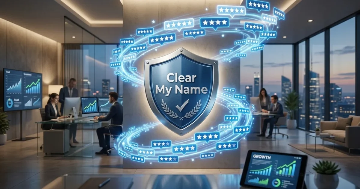 Grow Reviews Without Breaking Google’s Rules With Clear My Name