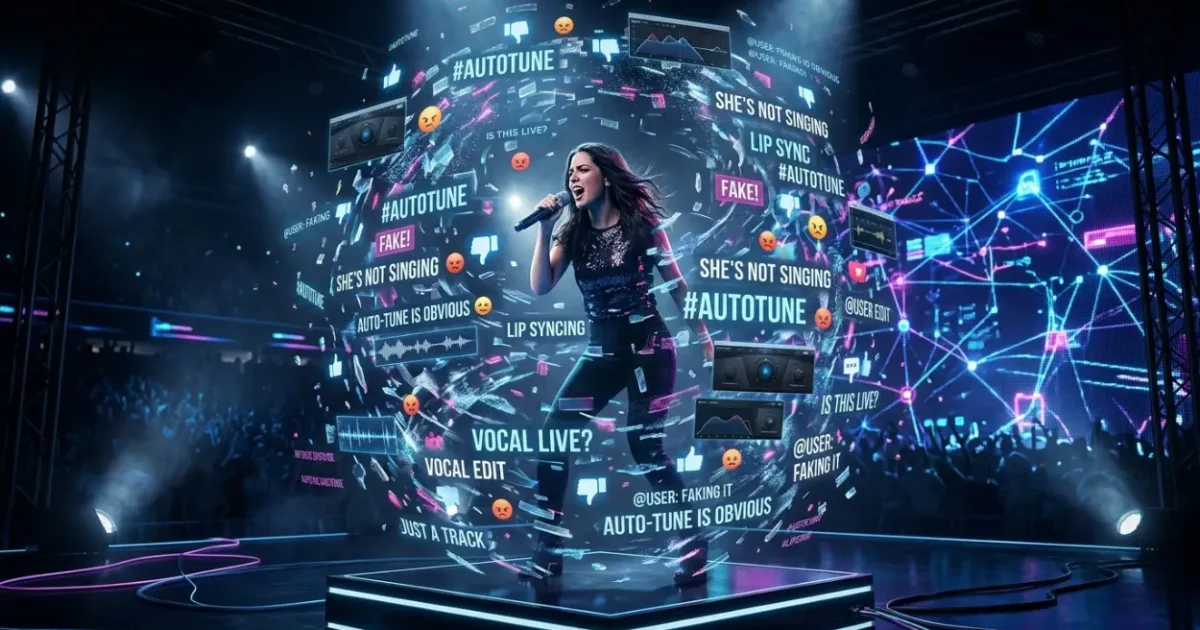 How Autotune and Lip-Sync Accusations Follow Singers Online