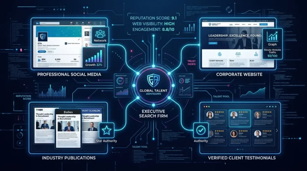 How Can You Evaluate an Executive Search Firm’s Digital Footprint?