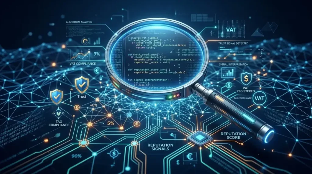 How Do Search Engines Interpret VAT-Related Reputation Signals?
