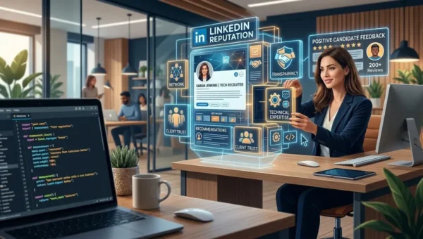 How Do Tech Recruiters Build a LinkedIn Reputation Developers Trust