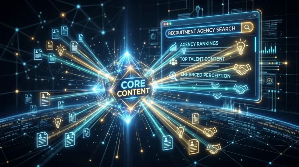 How Does Content Influence Search Perception of Recruitment Agencies?