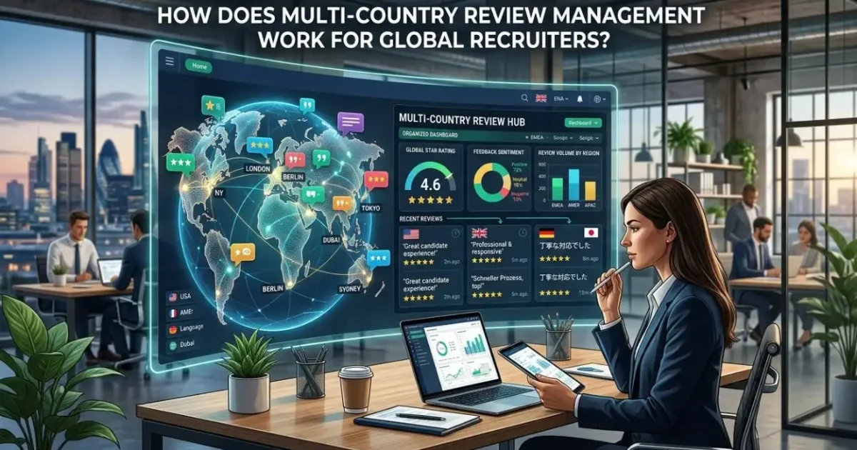 How Does Multi-Country Review Management Work for Global Recruiters?