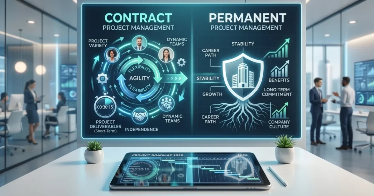 How Does Project Management Recruitment Work? Contract vs Permanent in 2026