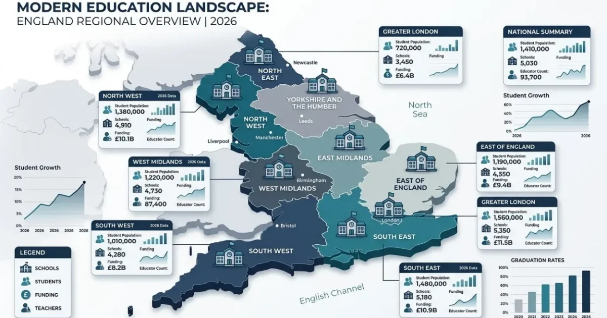 How Many Private Schools Are in England? 2026 Regional Breakdown
