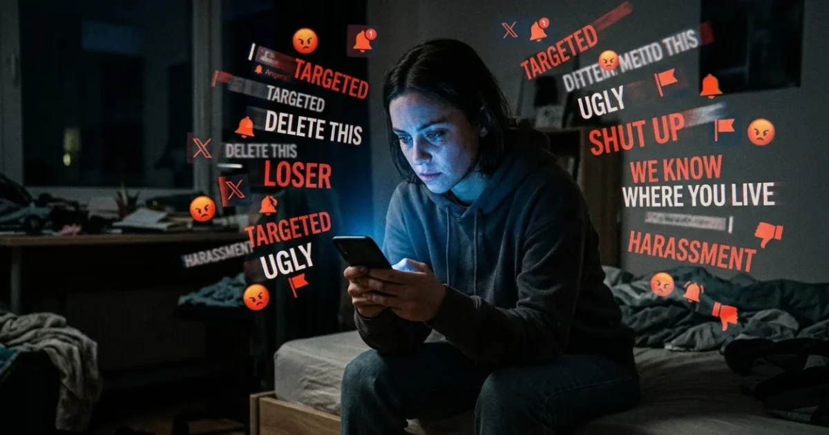 How Online Harassment Campaigns Target Private Individuals