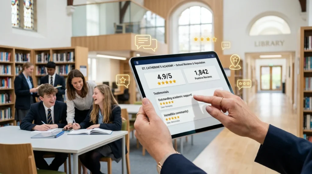 How Should Review Reputation Be Managed During Admissions Recovery?