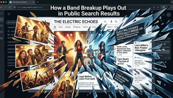 How a Band Breakup Plays Out in Public Search Results