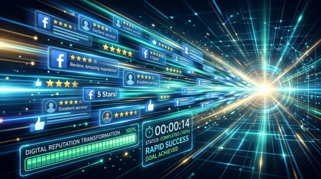 How quickly can Facebook review policy enforcement improve reputation?