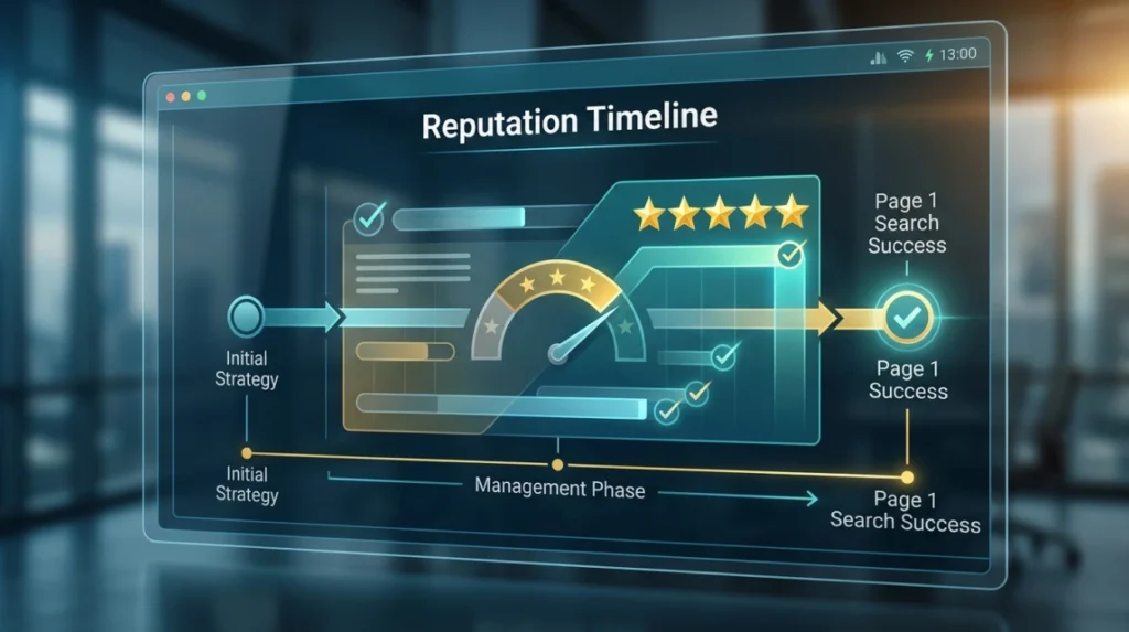 How quickly can recruiters expect results from Trustpilot reputation management?