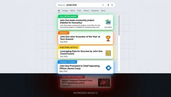 How to Bury a Viral Embarrassing Moment in Search Results