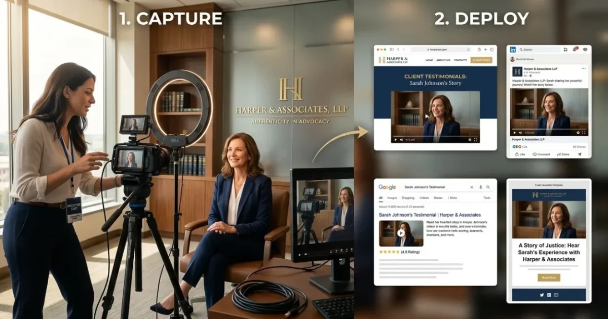 How to Capture and Deploy Video Testimonials for Your Law Firm