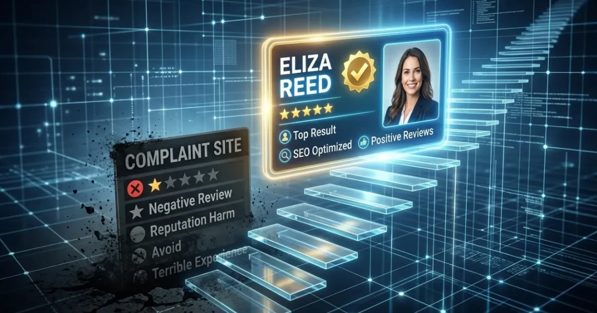 How to Outrank a Complaint-Site Listing With Your Own Name