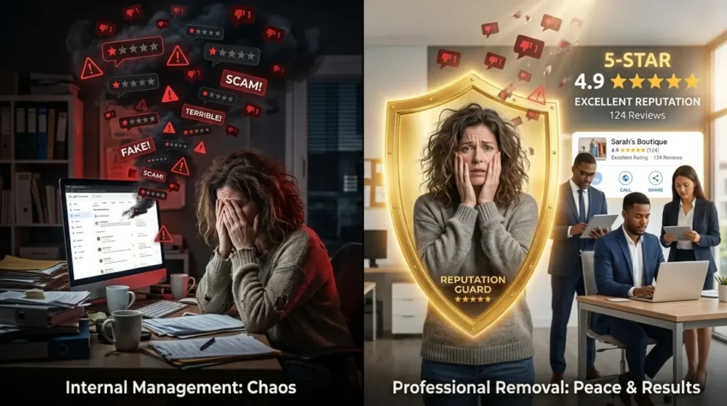 Is Google review removal worth the cost compared with managing the problem internally?