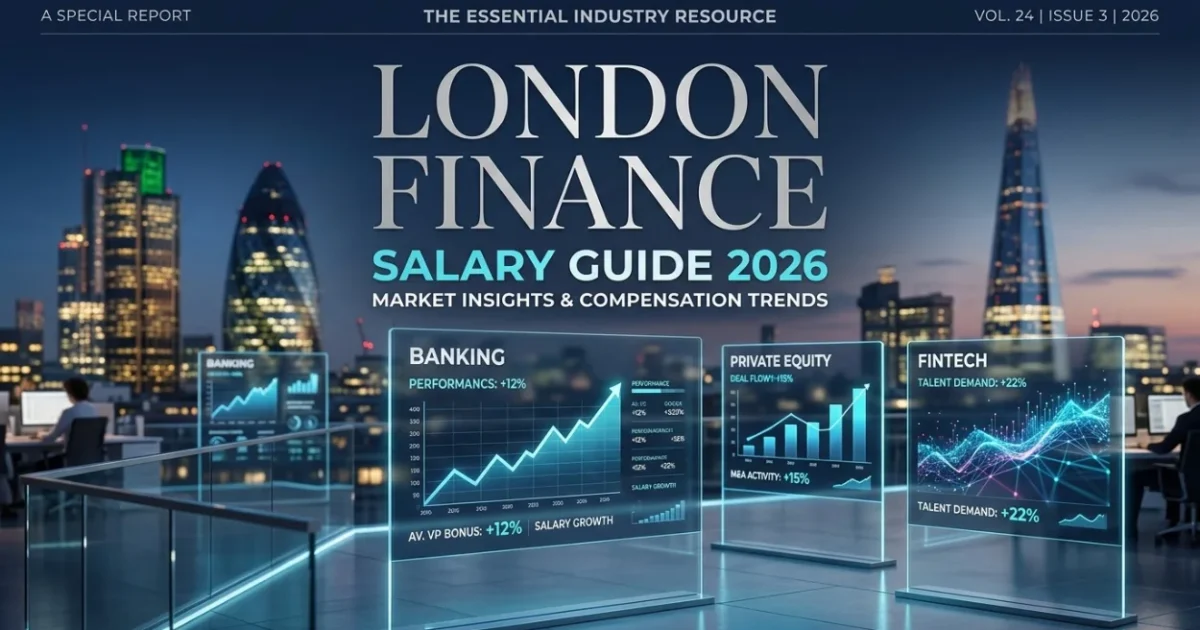 London Finance Recruitment Salary Guide 2026: Banking, PE, and Fintech