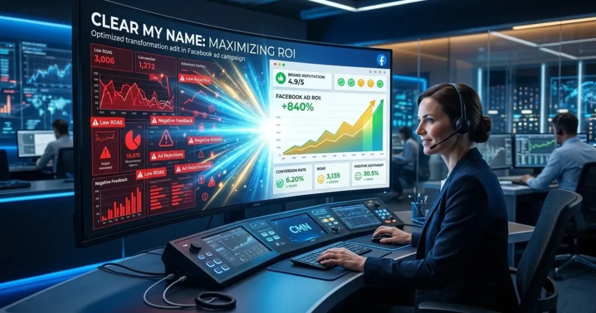 Maximise Your Facebook Ad ROI With Clear My Name