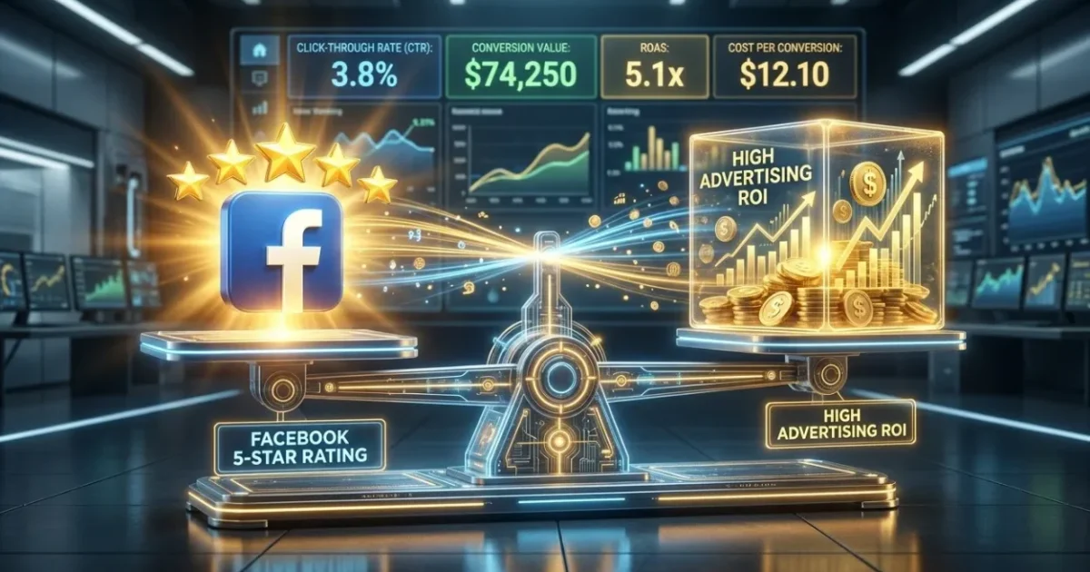 Measuring the Ad-ROI Impact of Your Facebook Rating