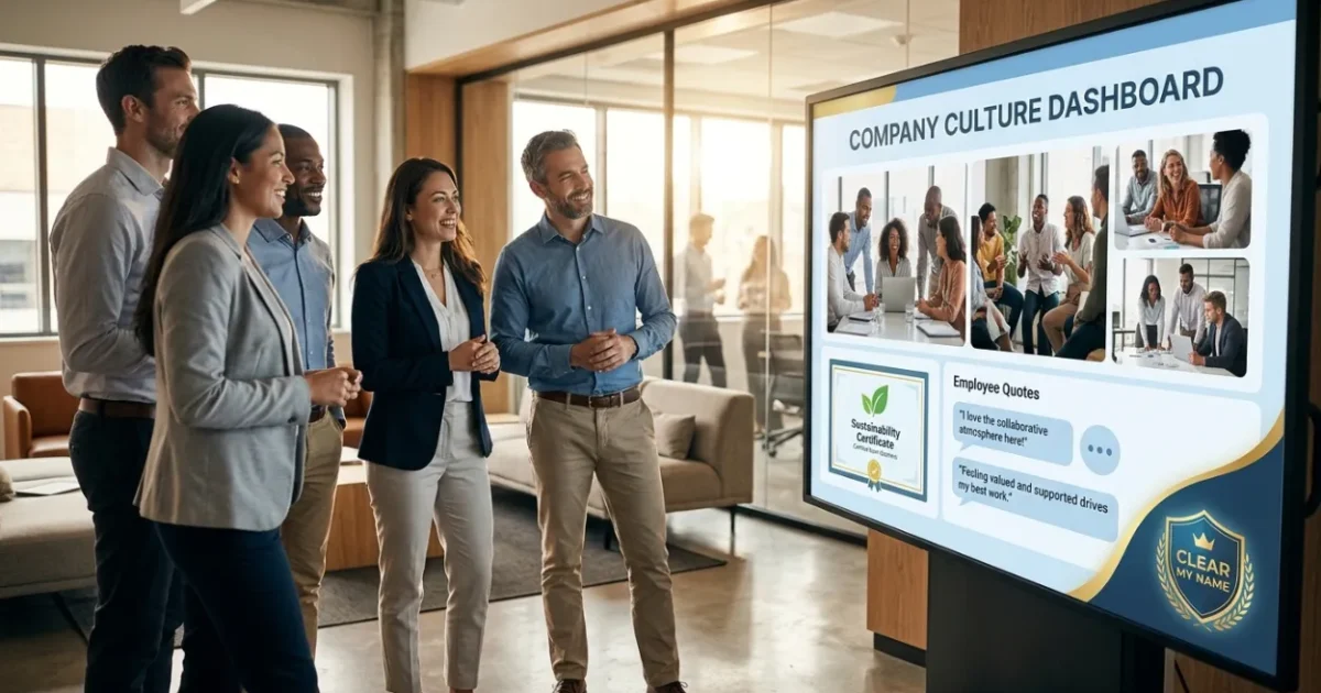 Showcase Your Company Culture to Buyers With Clear My Name