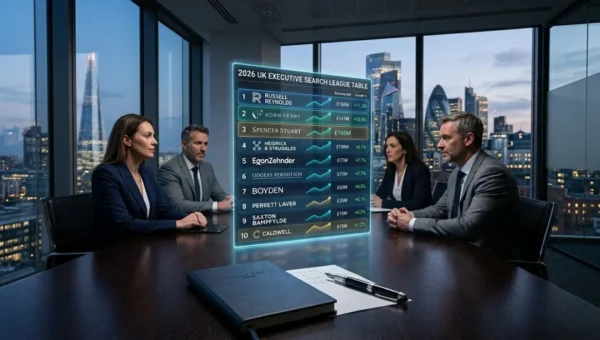 Top Executive Search Firms UK 2026 League Table