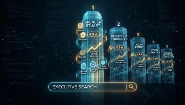 Which Executive Search Firms Rank Highest on Google and Why