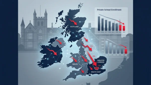 Which UK Regions Face the Steepest Private School Enrolment Decline