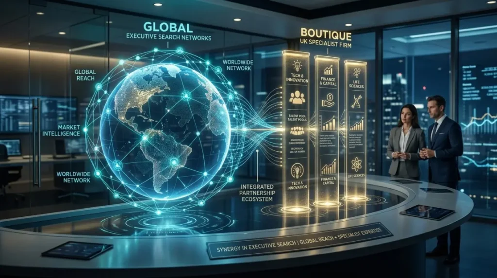 Why Do Specialist UK Executive Search Firms Appear Alongside Global Firms?
