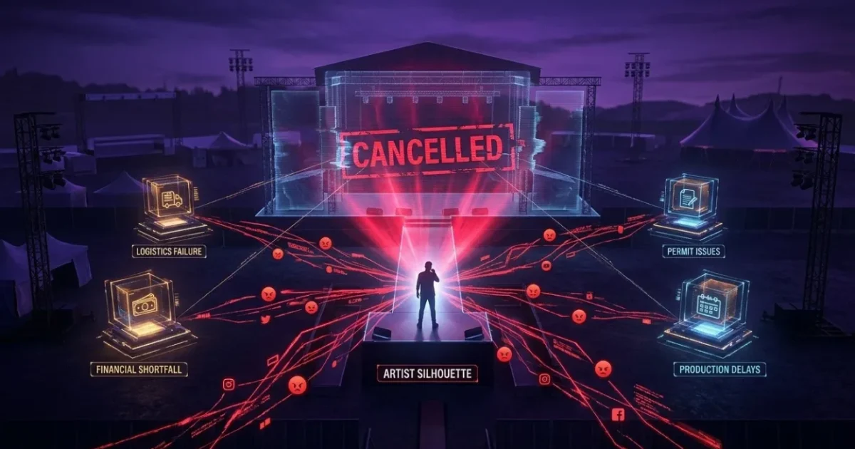 Why Festival Cancellations Get Blamed on the Artist
