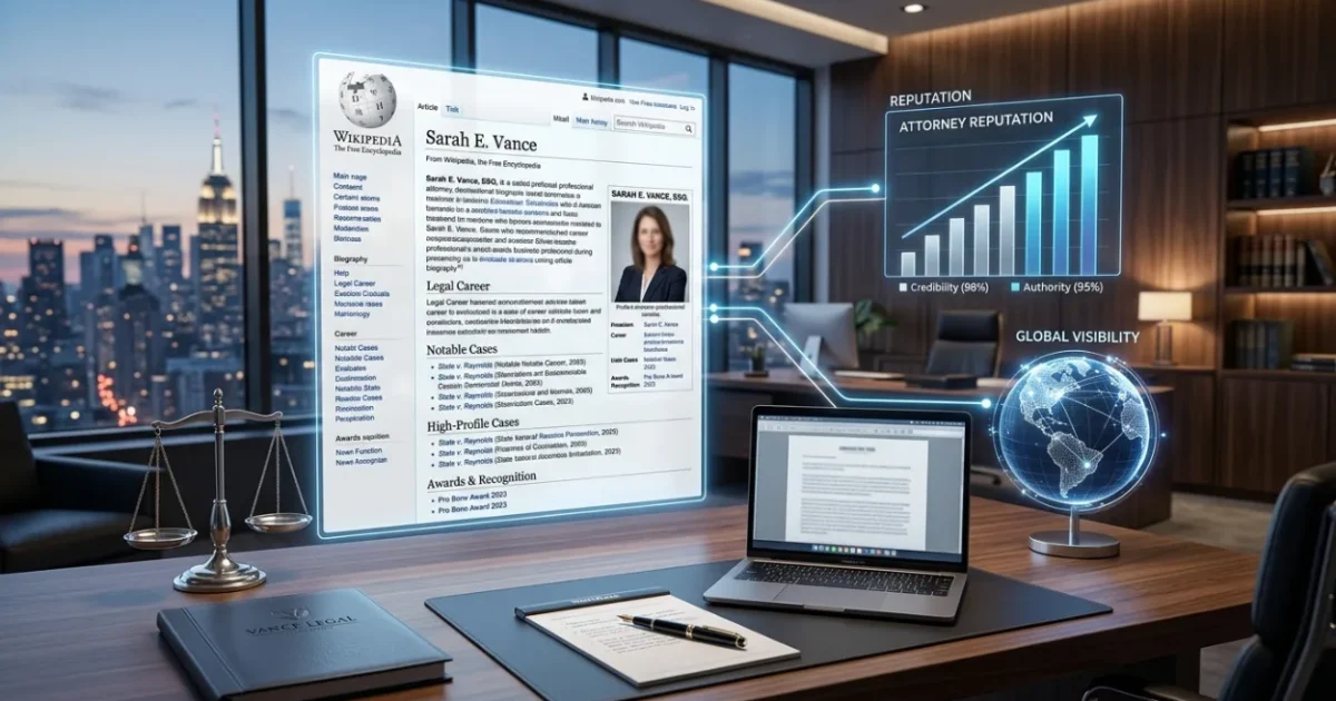 Why Wikipedia Presence Matters for High-Profile Attorneys