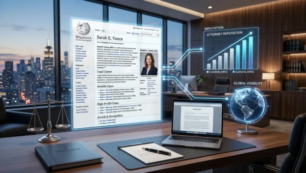 Why Wikipedia Presence Matters for High Profile Attorneys
