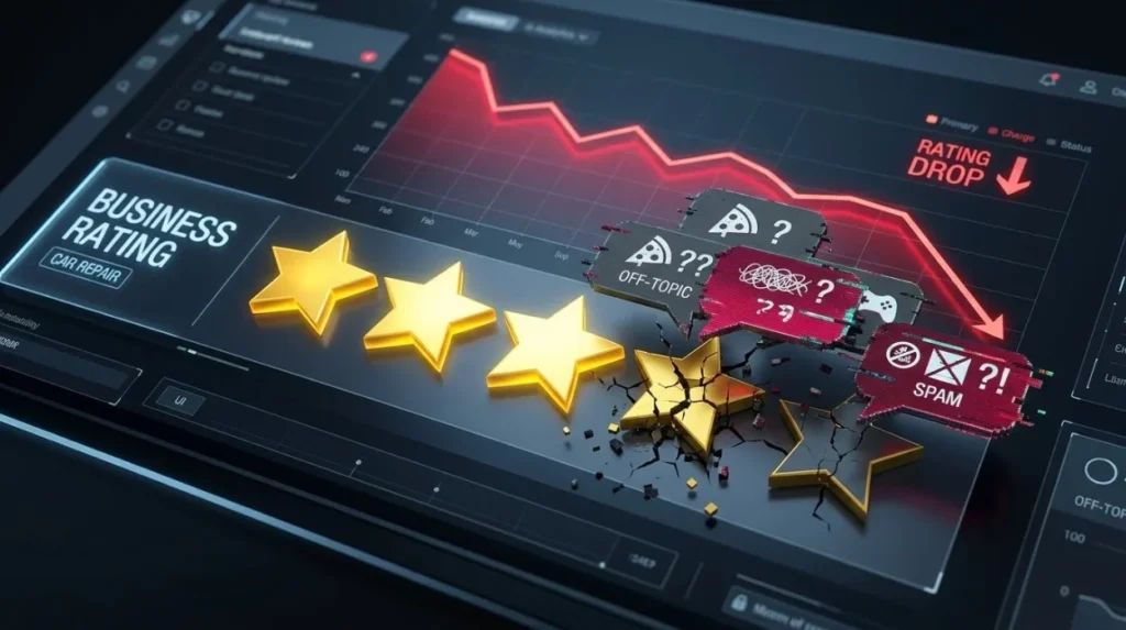 Can Irrelevant Reviews Lower a Business Rating?