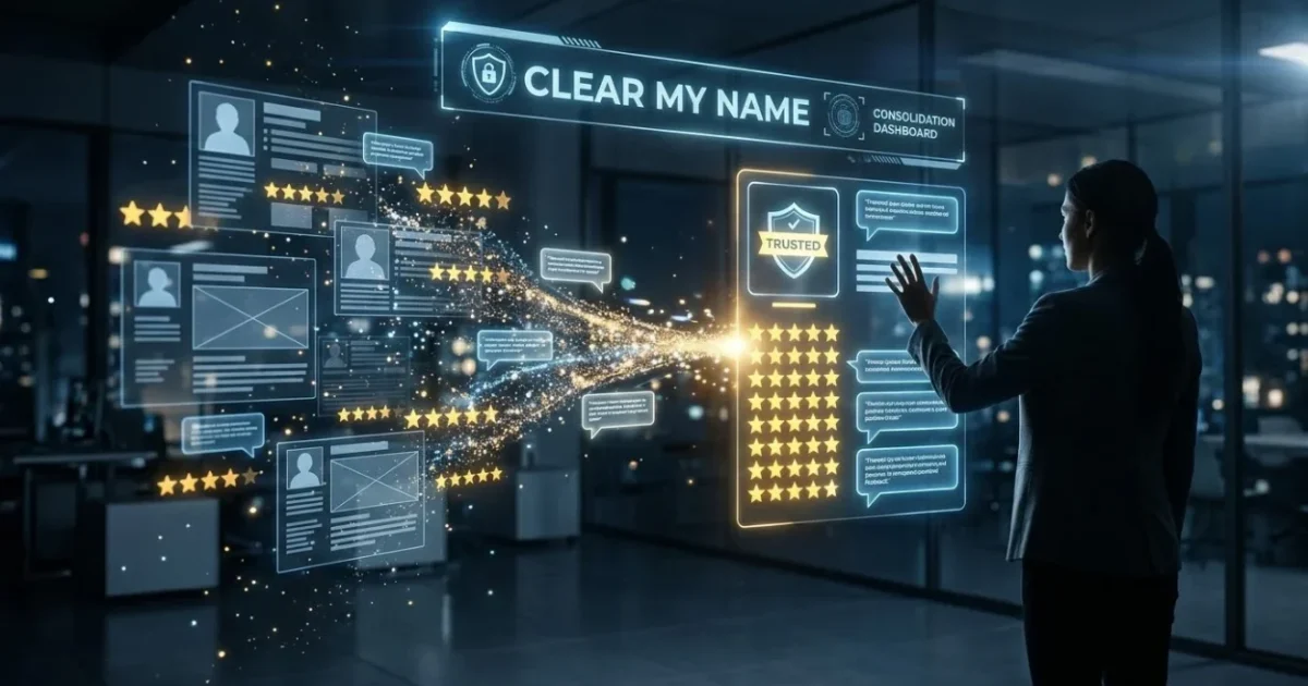 Consolidate Duplicate Listing Reviews With Clear My Name